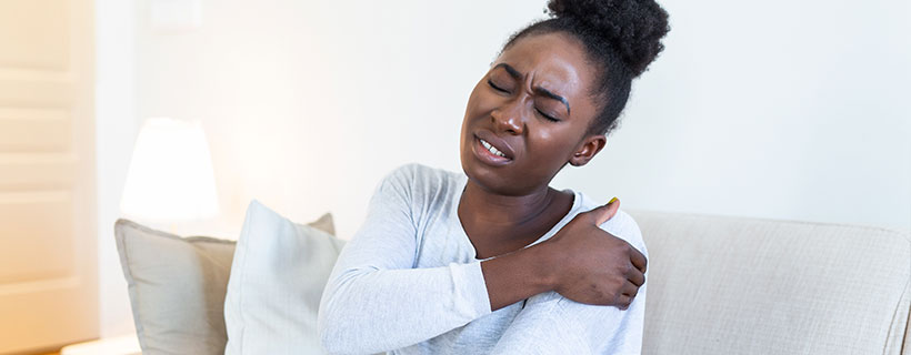 patient needing shoulder pain in need of shockwave therapy in Colville